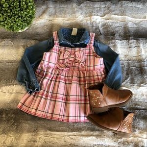 Gymboree | Pink Plaid Top